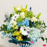 Designer Choice - Living Waters (Blue) - Hand-Tied Bouquet