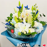 Designer Choice - Living Waters (Blue) - Hand-Tied Bouquet