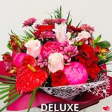 Designer Choice - I Love You Red (Red) - Vase Arrangement