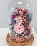 Glory Cloud - Preserved Flowers in Glass Cloche - XL