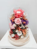 Glory Cloud - Preserved Flowers in Glass Cloche - XL