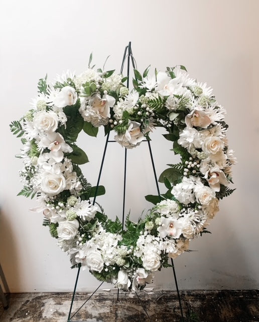 By Our Love - Heart Wreath