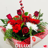 Holiday Twinkle - Designer Choice - Hand-Tied Flower Bouquet