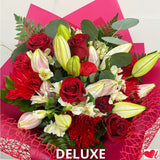 Designer Choice - I Love You Red (Red) - Vase Arrangement