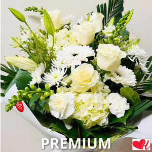 Designer Choice - Heaven's Angel (White) - Vase Arrangement