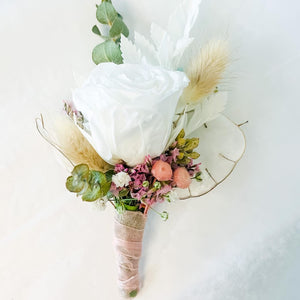 Bountiful Boutonniere - Preserved Flowers
