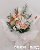 Designer Choice - Citrus Splash (Orange & Peach) - Hand-Tied Bouquet