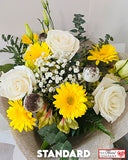Light Shine Bright - Flowers & Candy - Vase Arrangement