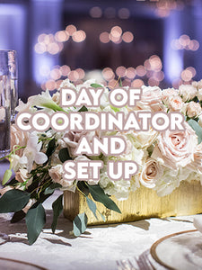 Day Coordinator & Set Up